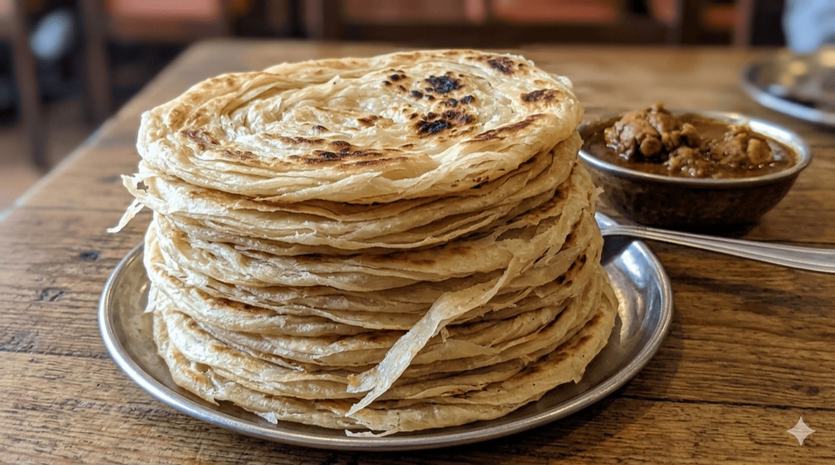 Daily staples including idly batter, chapati and parotta